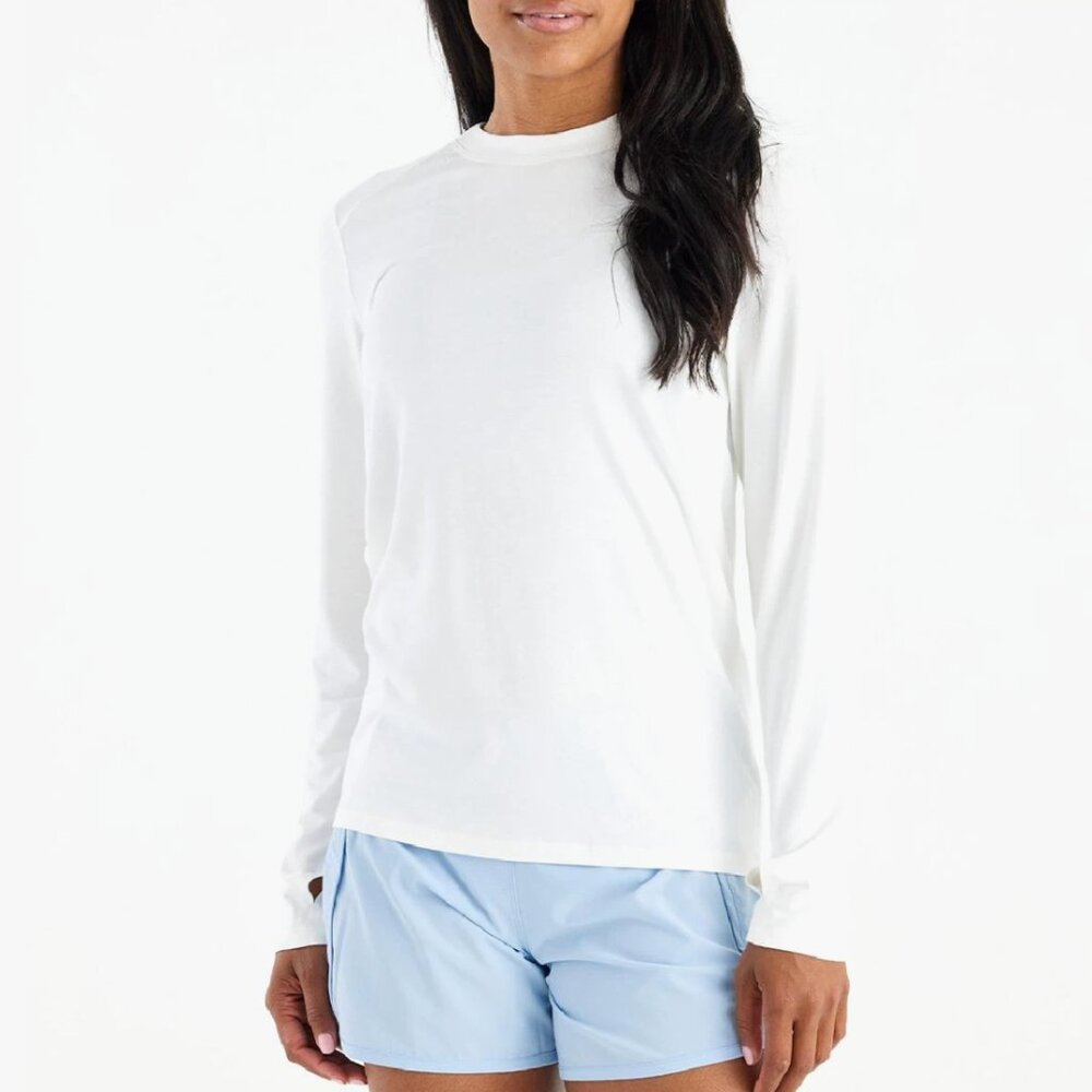 Free Fly | Shade Long-Sleeve II Shirt | White | M